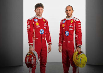 Charles Leclerc und Lewis Hamilton