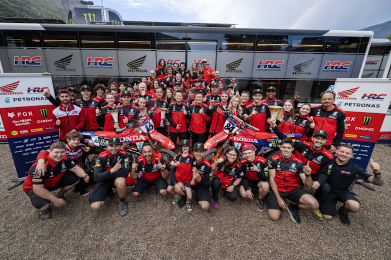 Honda hat aufgerüstet in der Motocross-WM