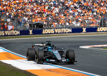 George Russell in Zandvoort