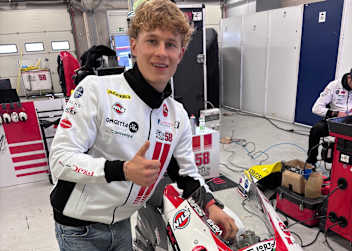 Leo Rammerstorfer freut sich auf seine erste Moto3-Saison