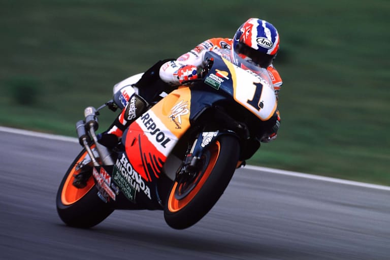Ikonisch: Mick Doohan auf der Honda NSR500