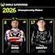 WSX präsentiert offizielle Teams: Zwei deutsche Fahrer in der SX2 dabei.