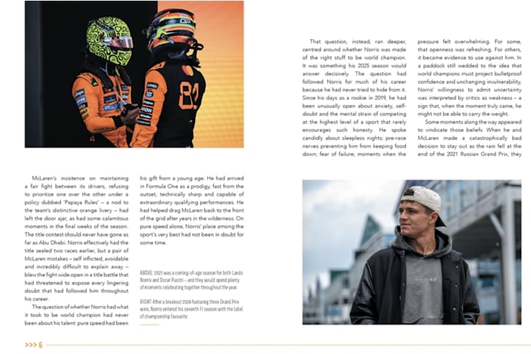 Lando Norris musste bei McLaren den aufsässigen Oscar Piastri schlagen