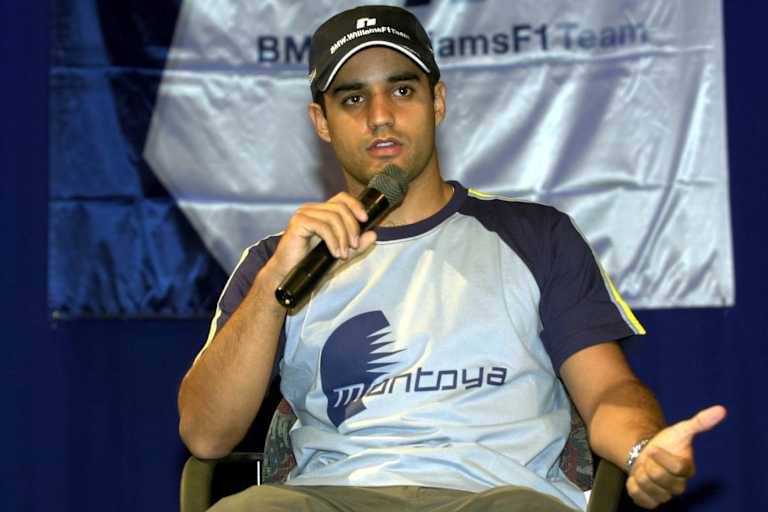 Juan Pablo Montoya 2001 als Pilot von Williams