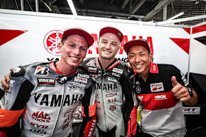 Yamaha-Werksteam: Locatelli, Miller und Nakasuga