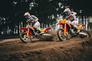 KTM entwickelt seine Bikes im Rennsport und für den Rennsport