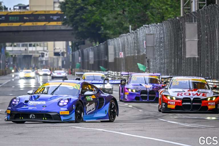 18 Autos beim FIA GT World Cup in Macau