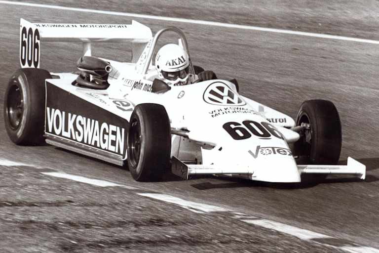 Erster F3-Titel 1982 mit VW-Motorsport: John Nielsen im Ralt des BSR-Teams