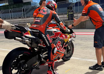 Maverick Vinales ging beim Spielberg-Test ebenfalls auf die Strecke