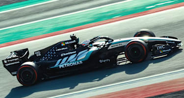 Kimi Antonelli im 2026er Mercedes