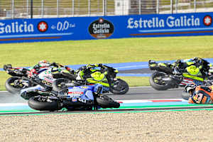 Alex Marquez gab seinen Fehler sofort zu