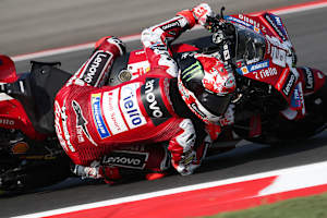 Pecco Bagnaia am Freitag in Mandalika