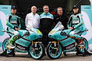 Das Team Leopard Racing mit Adrian Fernandez und Guido Pini