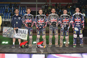Das siegreiche Team aus Großbritannien
