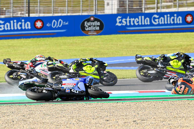 Alex Marquez gab seinen Fehler sofort zu