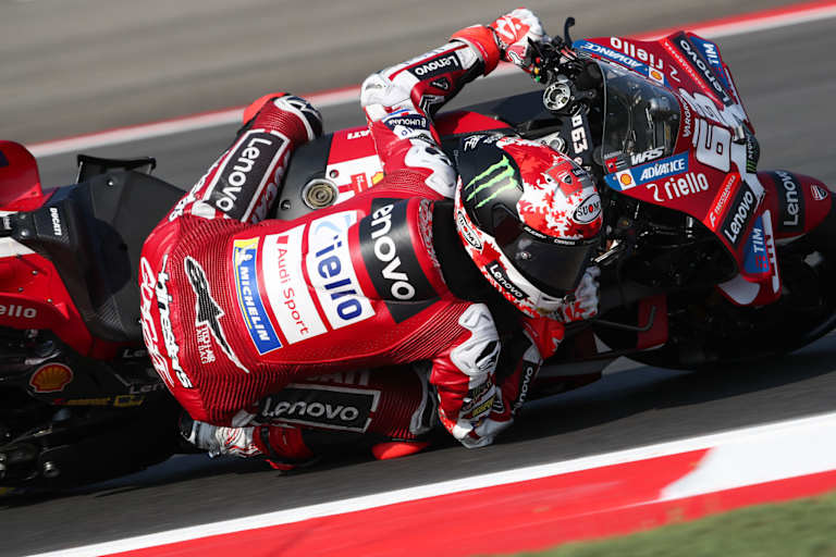 Pecco Bagnaia am Freitag in Mandalika
