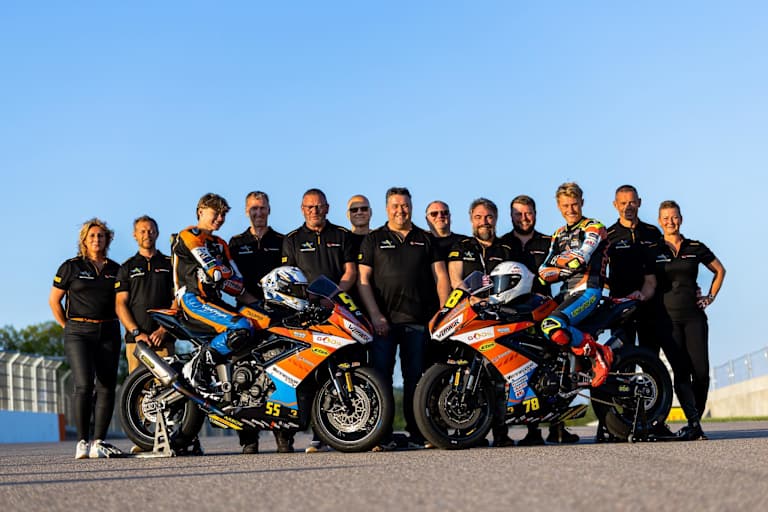 Im Team RT Motorsports fährt man nach BSB Reglement