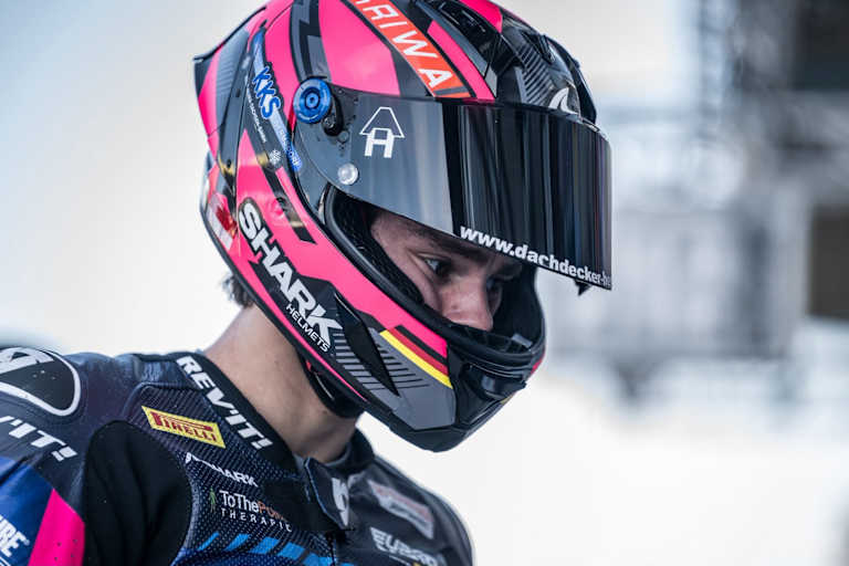 Lennox Lehmann saß am Ende über zwei Stunden auf dem Motorrad