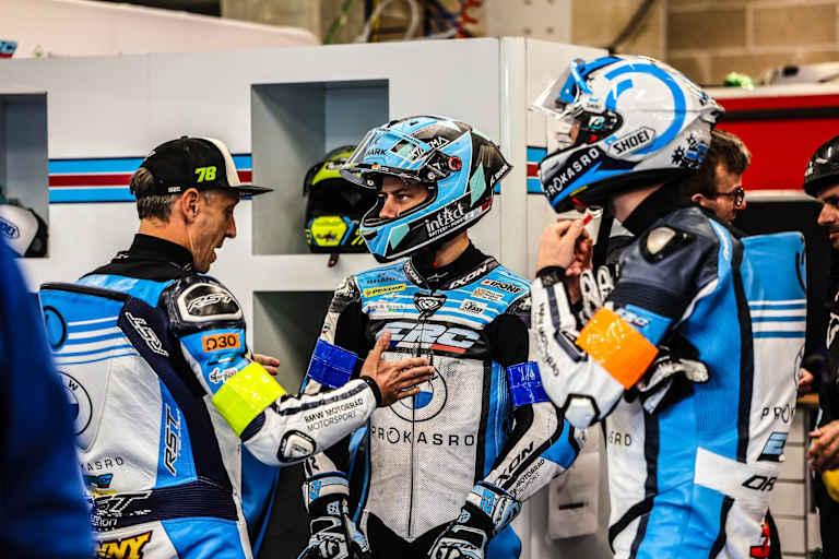 Kenny Foray, Marcel Schrötter und Jan-Ole Jähnig