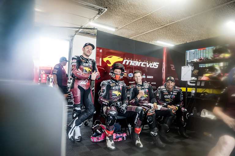 Marc VDS beim Bol d'Or: Mahias, Bendsneyder, Marino und De Puniet