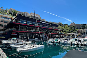 Port Hercules und Paddock Club vorm F1-Rennen in Monaco