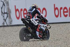 Danilo Petrucci geriet von der Long-lap ins Kiesbett