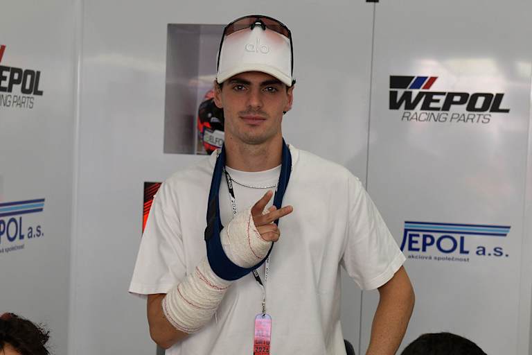 Fermin Aldeguer besuchte die Superbike-WM in Jerez