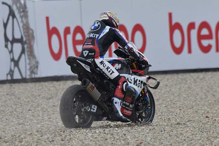 Danilo Petrucci geriet von der Long-lap ins Kiesbett