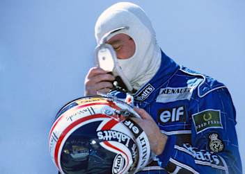 Nigel Mansell 1992: Helm ab bei Williams