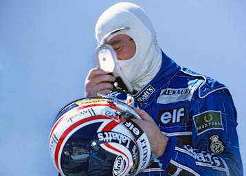 Nigel Mansell 1992: Helm ab bei Williams