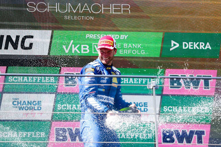Das dritte Jahr in Folge geht Maro Engel als Titelanwärter ins DTM-Finale