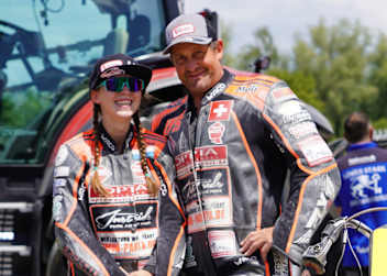 Lene Laise (li.) mit Imanuel Schramm
