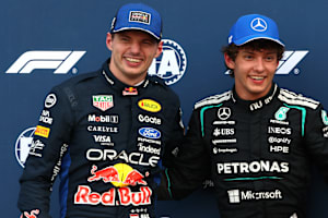 Max Verstappen und Kimi Antonelli
