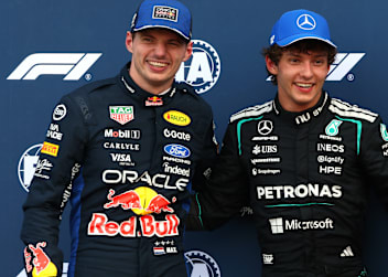Max Verstappen und Kimi Antonelli