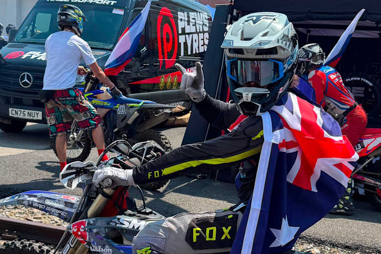 Remy Gardner debütierte 2026 beim Red Bull Romaniacs