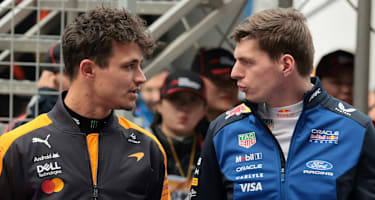 Lando Norris und Max Verstappen