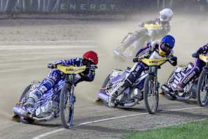 Im Finale: Zmarzlik vor Lambert und Woryna