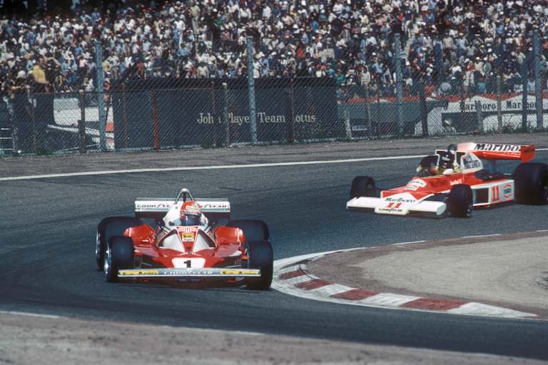 Lauda gegen Hunt in Spanien