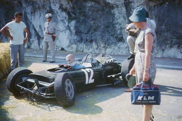 Bei den Dreharbeiten zum Film «Grand Prix» in Monaco 1966
