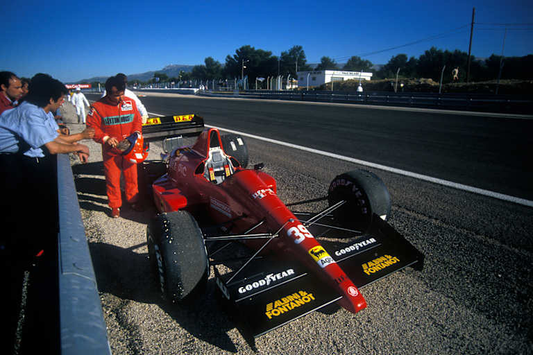 Bruno Giacomelli: Und wieder mal steht der Life-Rennwagen