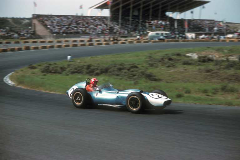 Lance Reventlow mit seinem Scarab in Zandvoort 1960