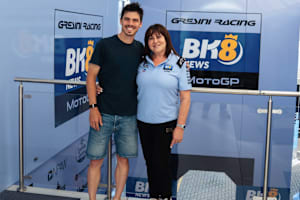 Joan Mir mit Nadia Padovani
