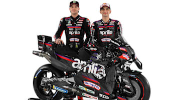 Marco Bezzecchi und Jorge Martin mit der Aprilia RS-GP26