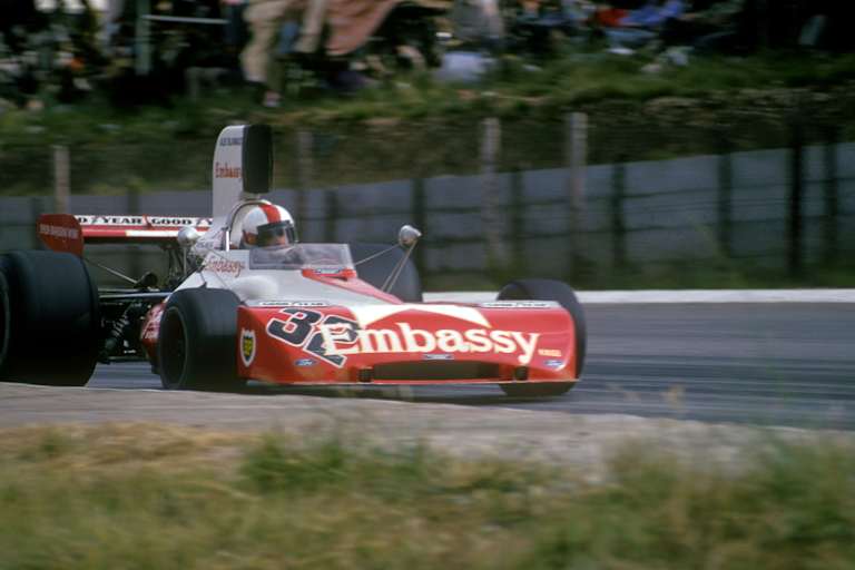 Eddie Keizan bei seinem Heim-GP in Südafrika 1974