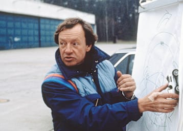 Rauno Aaltonen als BMW-Fahrlehrer