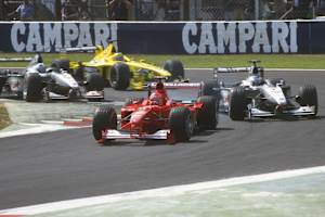 Michael Schumacher gegen Mika Häkkinen: immer wieder tolle Duelle