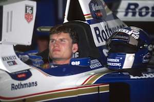 David Coulthard 1995 im Williams