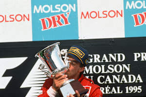 Jean Alesi in Kanada 1995