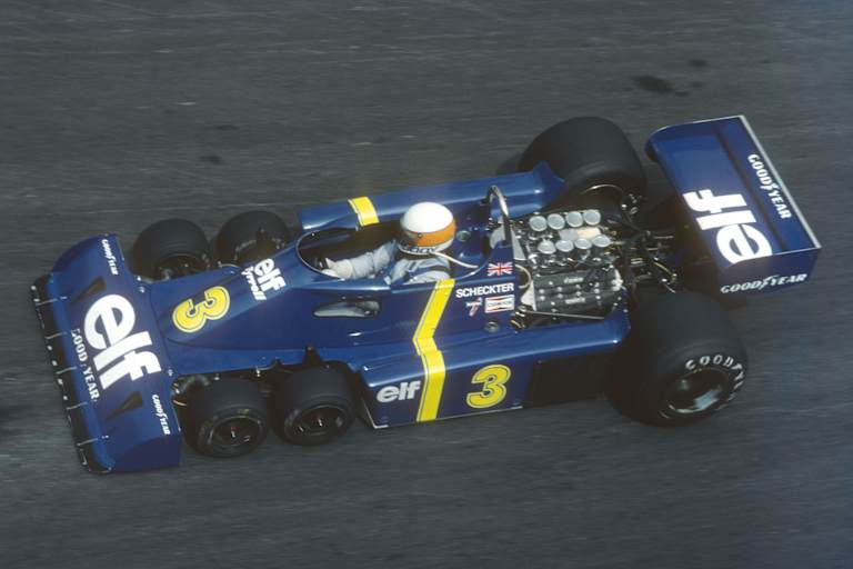 Scheckter mochte den Sechsrad-Rennwagen nicht