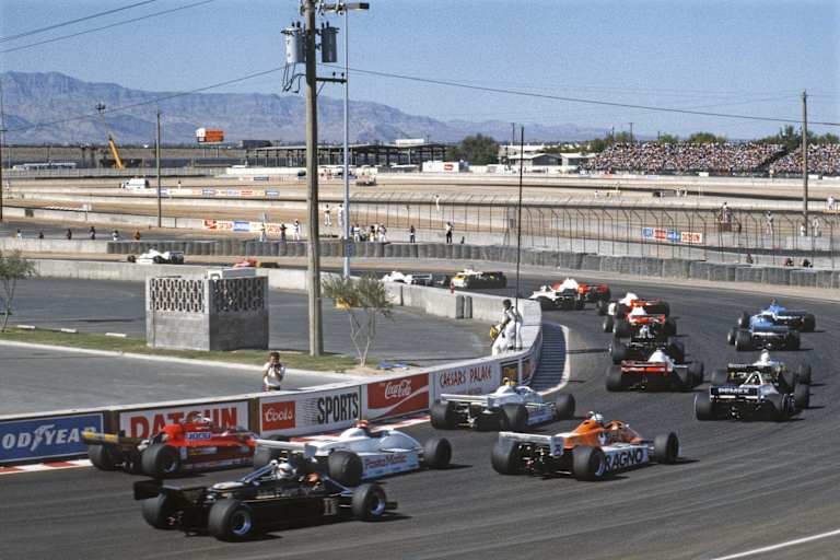 Der GP-Kurs von Las Vegas 1981